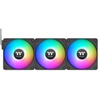 Thermaltake CT140 EX Reverse ARGB Sync PC Cooling Fan 3 Fan Pack PC-ventilator Zwart (b x h x d) 140 x 140 x 25 mm Incl. RGB-verlichtingsbesturing - thumbnail