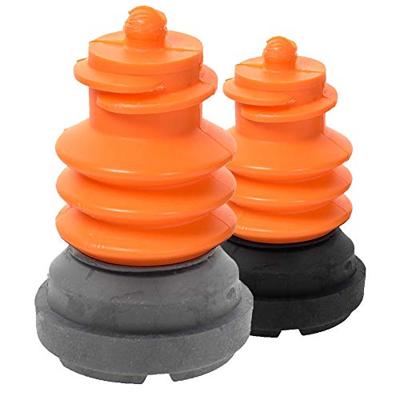 Flexyfoot stokdop | Vervangbare dop | Grijs | Schokabsorberend | PR30044-G