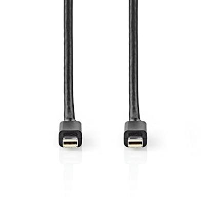 Nedis Mini DisplayPort-Kabel | Mini-DisplayPort Male naar Mini-DisplayPort Male | 48 Gbps | 2 m | 1 stuks - CCGB37504BK20 CCGB37504BK20 Nedis Mini DisplayPort-Kabel | Mini-DisplayPort Male naar Mini-DisplayPort Male | 48 Gbps | 2 m | 1 stuks - CCGB37504BK20 CCGB37504BK20