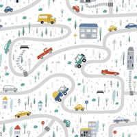 Noordwand Kids Walls Behang met auto's - 45844 - thumbnail