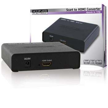 Scart naar HDMI converter