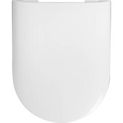 Saqu toiletbril met softclose en quickrelease 36,5x43,3cm wit