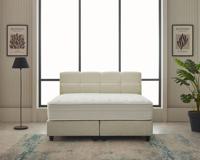 Dreamhouse - Vida Boxspring Teddy Bouclé - Beige - 160 x 200 / Zonder montage - thumbnail