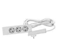 EVOline 151000156300 Stekkerdoos 3-voudig Wit Randaarde stekker 1 stuk(s) - thumbnail