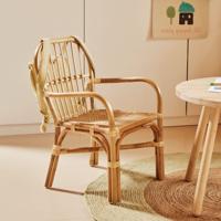 Kave Home Kinderstoel 'Marzieh' Rotan - thumbnail
