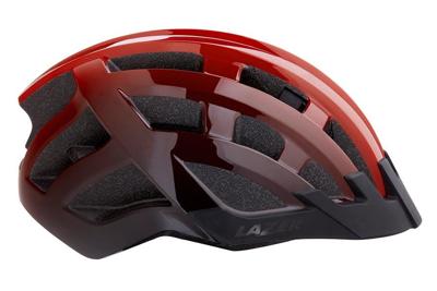 Lazer Compact DLX Helm Net+Led+MIPS Zwart / Rood