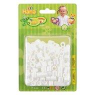 Hama maxi strijkkralen wit, 250st. - thumbnail