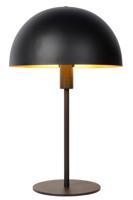 Lucide SIEMON - Tafellamp - Ø 25 cm - 1xE14 - Zwart - thumbnail