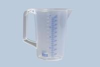 Maatbeker kunststof 1 liter - thumbnail