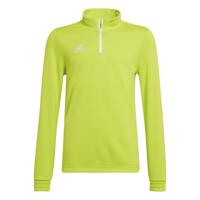 adidas Entrada 22 Trainingstrui 1/4-Zip Kids Lichtgroen Wit - thumbnail