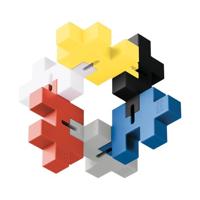 Plus Plus hexel - van gogh mondriaan (4365) - thumbnail