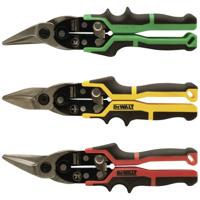 DEWALT Plaatschaar ERGO set van 3 stuks recht (geel), links (rood), rechts (groen) DWHT14676-0 - thumbnail
