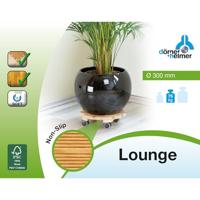 Plantentrolley Lounge rond naturel - thumbnail