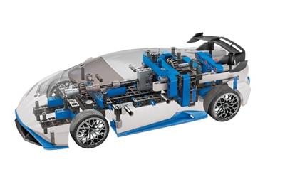 Clementoni wetenschap en spel - mechanics lamborghini huracan sto bouwset - 270dlg.
