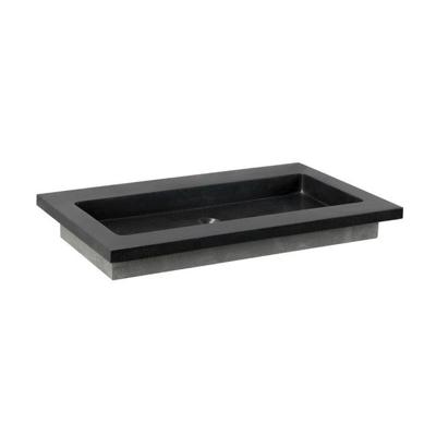 Wastafel Forzalaqua Nova Doppio Gezoet 60.5x51.5x9.5 cm Zonder Kraangaten Wastafel Forzalaqua Nova Doppio Gezoet 60.5x51.5x9.5 cm Zonder Kraangaten