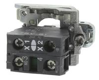 Schneider Electric ZB4BW0B11 Hulpschakelaar, LED-element Met bevestigingsadapter, Met fitting 1x NO Wit Moment 24 V/DC, 24 V/AC 1 stuk(s) - thumbnail