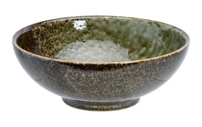 Japanse Keramische Rijstkom - Tokyo Design Studio - Shinryoku Green - 21.4x8.2cm