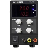VOLTCRAFT ESP-3010 Labvoeding, regelbaar 0 - 30 V/DC 0 - 10 A 300 W Steekaansluiting 4 mm Smal model Aantal uitgangen: 1 x - thumbnail