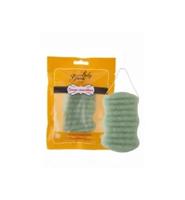 Lady Green Konjac gelaatspons aloe vera 1 Stuks - thumbnail