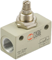 Metal Work Snelheidsregelventiel rfl r u 1/4" - thumbnail