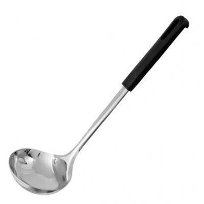 Fackelmann Food and More Soeplepel 30 cm Zwart PP/RVS