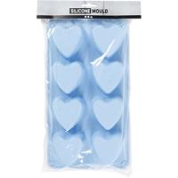 Creativ Company Siliconen vormen, harten, h: 3,5 cm, l: 7 cm, b: 6 cm, 100 ml, 1 stuk - thumbnail