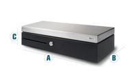 Safescan flip-top kassalade SD-4617S - thumbnail