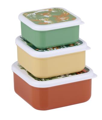 Lunchbox 3 stuks