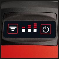 Einhell GE-CF 18/2200 Li Power X-Change Accuventilator Rood Werkt ook op batterijen, Wandmontage mogelijk - thumbnail