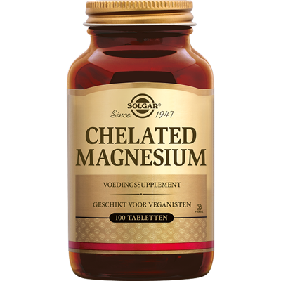 Solgar Chelated Magnesium bisglycinaat Tabletten