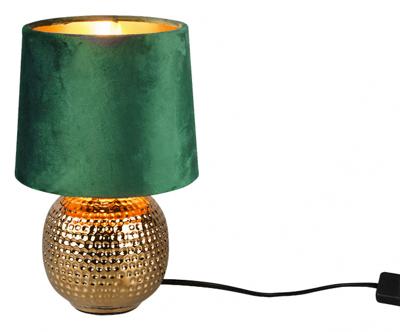 Trio SchemerlampjeSophia keramiek goud met groen - R50821015