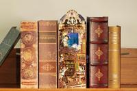 Tone-Cheer Book Nook Boekensteun Magical Library Bouwpakket Modelbouw - thumbnail