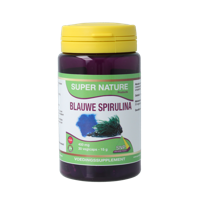 Blauwe spirulina puur 30 Vegetarische capsules - thumbnail