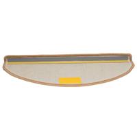 Trapmatten 10 st 65x21x4 cm Beige Halfrond Groot - thumbnail