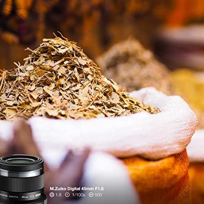 Olympus MFT 45mm F/1.8 zwart M.Zuiko Digital