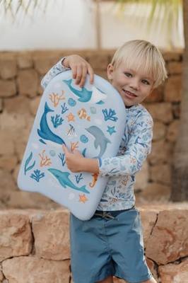 Little Dutch ocean dreams kickboard blauw