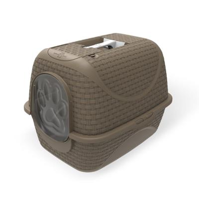 Bama pet kattenbak 41.8x50.5x39.6 cm taupe