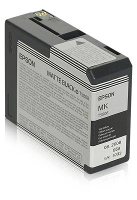 Epson T58080N inktcartridge 1 stuk(s) Origineel Mat Zwart Epson T58080N inktcartridge 1 stuk(s) Origineel Mat Zwart