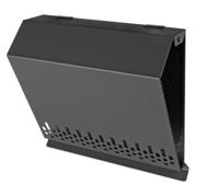 Whisper Luxe Design Gevelkap 125mm - Toevoer - Grafietgrijs - thumbnail