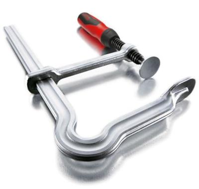Geheel stalen schroefklem OMEGA spanwijdte 200 mm werkbereik 100 mm 2C-greep BES