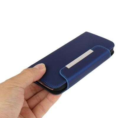 So Fit Series lederen hoesje met opbergruimte voor pinpassen opberg vakjes & Lanyard voor Samsung Galaxy S IV mini / i9190 (donker blauw) So Fit Series lederen hoesje met opbergruimte voor pinpassen opberg vakjes & Lanyard voor Samsung Galaxy S IV mini / i9190 (donker blauw)