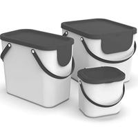 Rotho ALBULA Afvalscheider 38.8x35.5x33.9 cm 40L Lime Groen - thumbnail