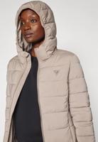 Guess New Aleta Long Puffer Jas Dames Bruin - Maat S - Kleur: Bruin | Soccerfanshop - thumbnail