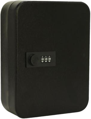 Sleutelkast met combinatieslot, voor 48 sleutels, zwart