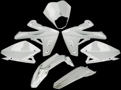 Edge Plaatset 7-delig voor rieju mrt 50 sm - wit Edge Plaatset 7-delig voor rieju mrt 50 sm - wit