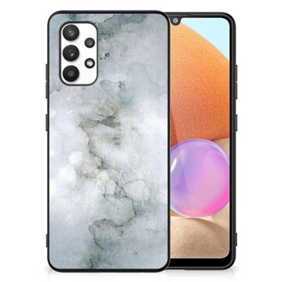 Kleurrijke Telefoonhoesje Samsung Galaxy A32 4G | A32 5G Enterprise Editie Painting Grey Kleurrijke Telefoonhoesje Samsung Galaxy A32 4G | A32 5G Enterprise Editie Painting Grey