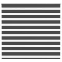 VidaXL Zebra rolgordijn 155x150 cm stofbreedte 150,9 cm zwart - thumbnail