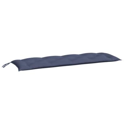 VidaXL Tuinbankkussens 2 st 150x50x7 cm oxford stof marineblauw VidaXL Tuinbankkussens 2 st 150x50x7 cm oxford stof marineblauw