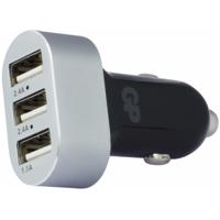 Gp Usb Autolader Cc611 Met 3 Poorten 2,4 A/1,5 A 150gpcc61c1 - thumbnail