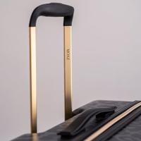 Handbagage koffer panterprint zwart - 55 cm - 33 liter - MŌSZ Lauren - thumbnail